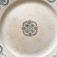 画像をギャラリービューアに読み込む, ショワジー緑花模様プレート②