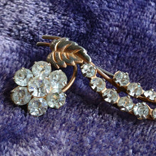 画像をギャラリービューアに読み込む, クリアラインストーンブローチ