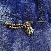 画像をギャラリービューアに読み込む, クリアラインストーンブローチ