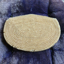 画像をギャラリービューアに読み込む, 薔薇模様エクリュビーズバッグ