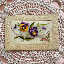 画像をギャラリービューアに読み込む, 三色スミレポストカード