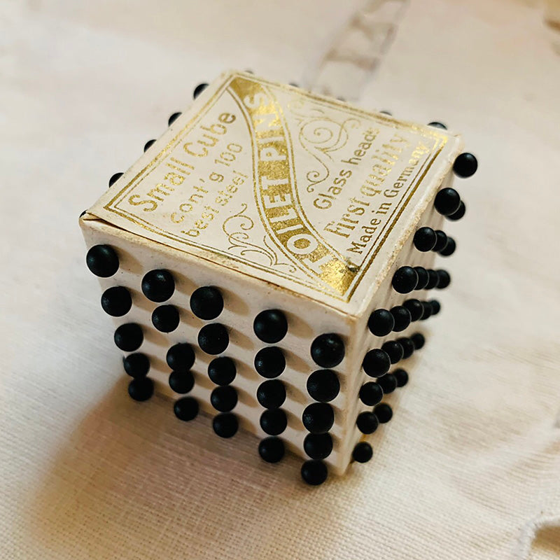 アンティークキューブまち針 Small Cube アンティーク キューブピン