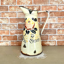 画像をギャラリービューアに読み込む, 薔薇模様ウォーターピッチャー