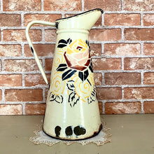 画像をギャラリービューアに読み込む, 薔薇模様ウォーターピッチャー