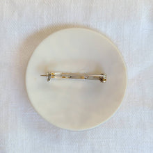 画像をギャラリービューアに読み込む, ドライフラワー入りブローチ