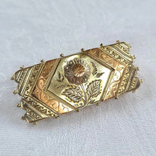 画像をギャラリービューアに読み込む, ビクトリアンブローチ(シルバー+ローズゴールド)