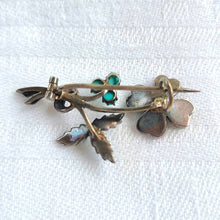 画像をギャラリービューアに読み込む, ペルシャンターコイズブローチ【送料無料】