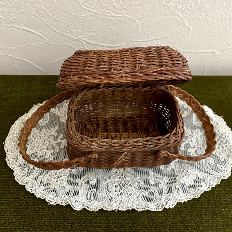 ドールパニエ Wicker 枝編み細工 かご ミニサイズ フランス