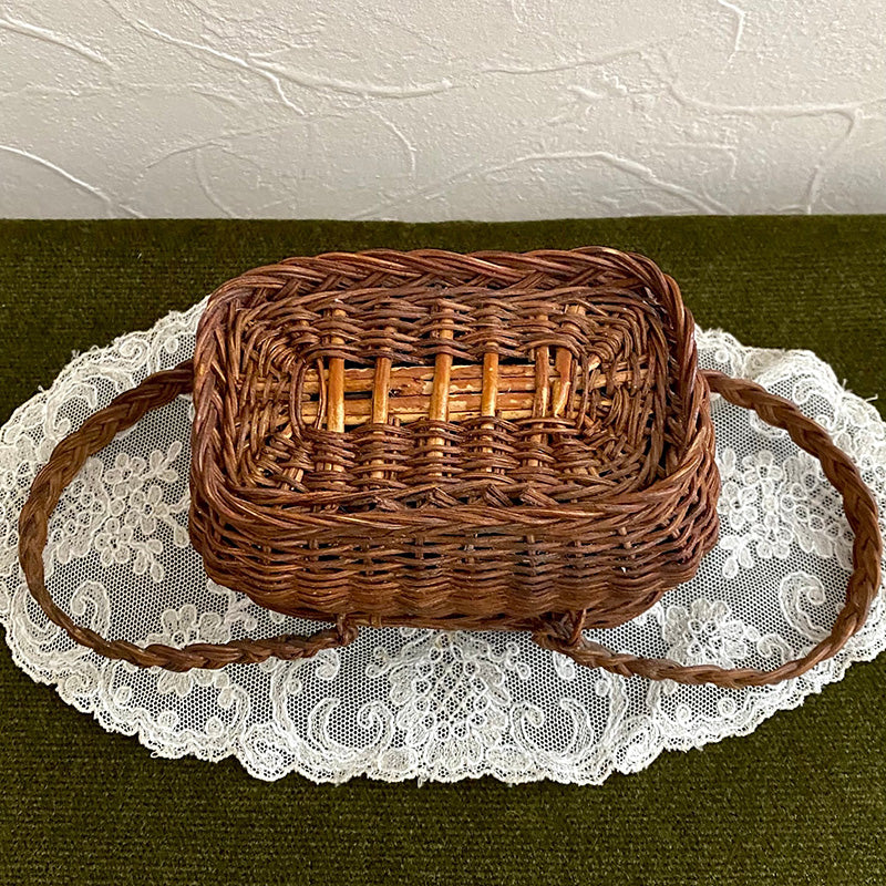 ドールパニエ Wicker 枝編み細工 かご ミニサイズ フランス