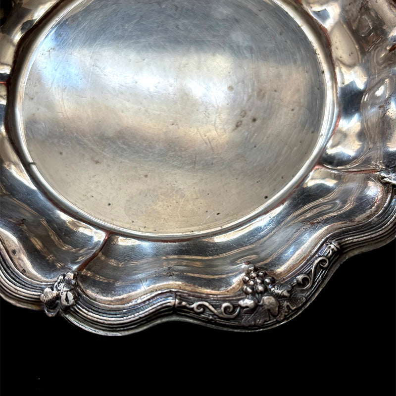 シルバープレート/皿 Amazon.co.jp: シルバー プレート 銀プレート 皿 オブジェ 展示