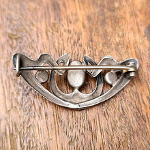 画像をギャラリービューアに読み込む, ピーコックアイガラスブローチ【送料無料】
