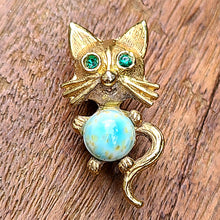 画像をギャラリービューアに読み込む, キャットブローチ
