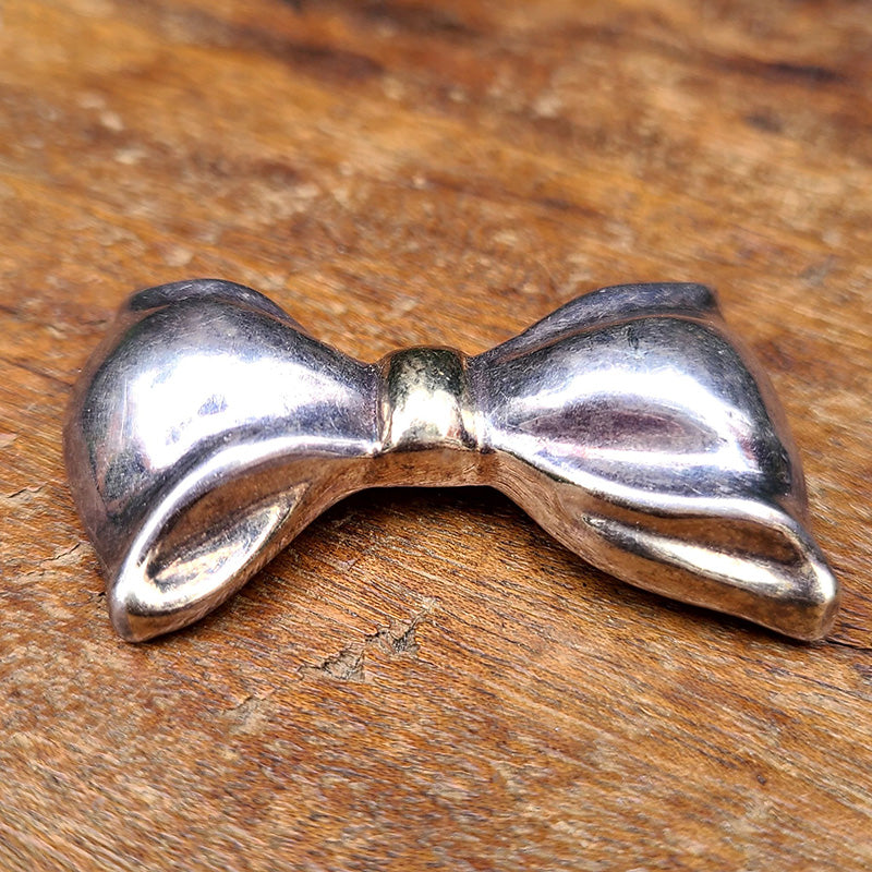 シルバーリボンブローチ 2way フランス | アンティーク・ヴィンテージ