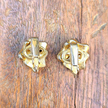 画像をギャラリービューアに読み込む, D'ORLAN エナメルイヤリング (濃紺×ベージュ)
