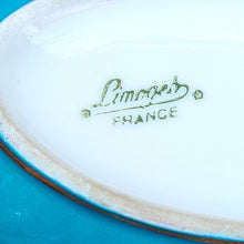 画像をギャラリービューアに読み込む, ブルーロココ柄トリンケットボックス
