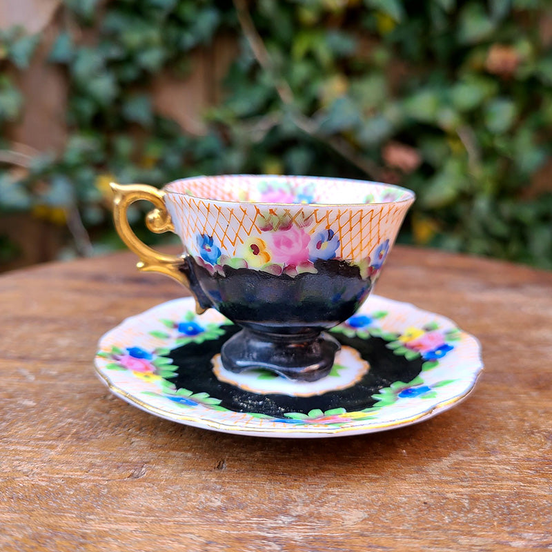 ミニチュアティーカップ＆ソーサー Occupied Japan | アンティーク