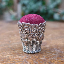 画像をギャラリービューアに読み込む, 花籠ピンクッション【送料無料】
