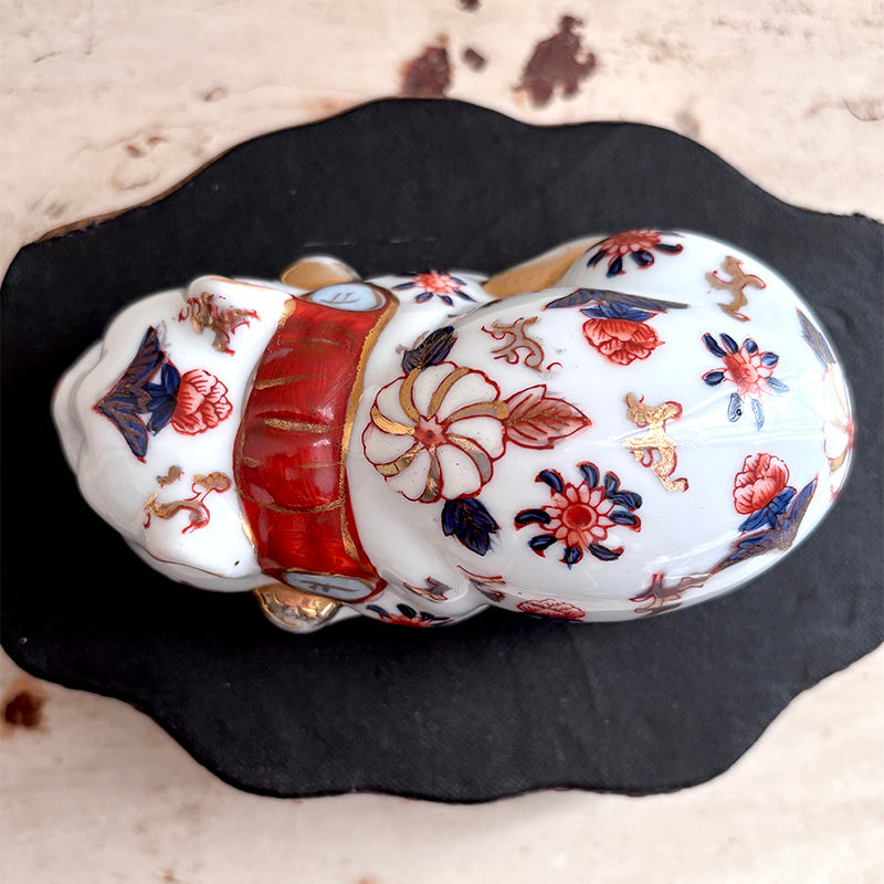 伊万里眠り猫 猫 陶器 置物 | アンティーク・ヴィンテージ雑貨の通販