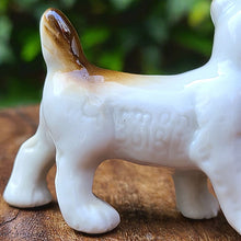 画像をギャラリービューアに読み込む, ドッグフィギュリン(茶ブチ)
