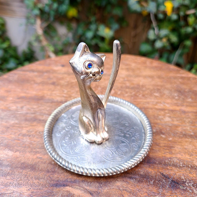 キャット リングホルダー 猫 イギリス | アンティーク・ヴィンテージ