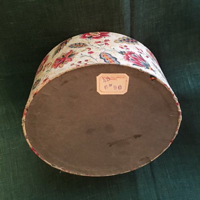 フランス　ヴィンテージ　小物入れ カルトナージュ箱 小物入れ 30年代 フランス | アンティーク